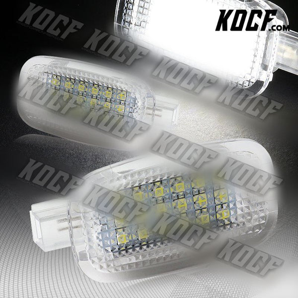 For Mercedes W216 W251 W164 W463 R230 White 18-LED Courtesy Door Trunk Lights