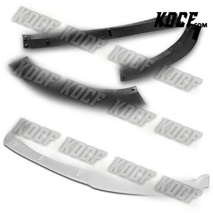 For 16-21 Mazda Miata MX-5 MP-Style Painted WH Front Bumper Splitter Spoiler Lip - KOCF.com - Car Parts