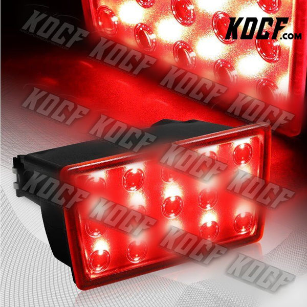 For 2011-2020 Subaru Impreza WRX STI Red Lens F1 Style LED Rear 3rd Brake Light - KOCF.com - Car Parts