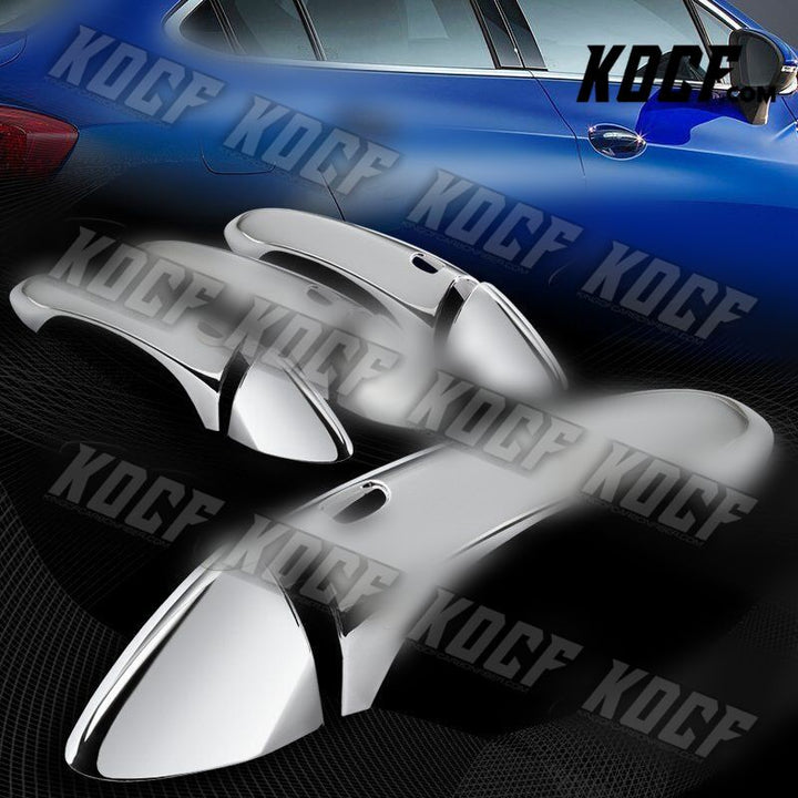 For 2016-2019 Chevy Cruze Mirror Chrome Door Handle Cover Trim W/4-Smart Keyhole - KOCF.com - Car Parts