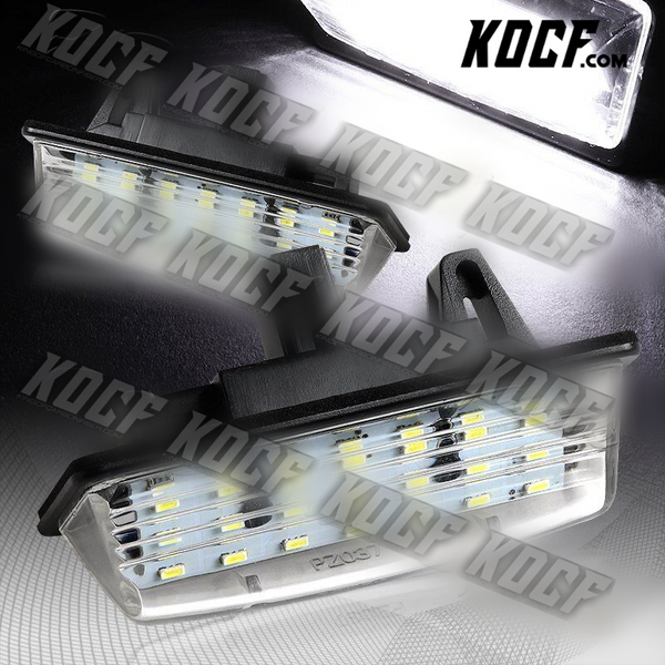 For Nissan Maxima/Sentra/Altima/QX60 White 21-SMD LED License Plate Lights Lamps - KOCF.com - Car Parts