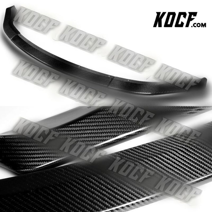 For 2003-2005 Nissan 350Z Z33 Carbon Fiber CT Front Bumper Splitter Spoiler Lip - KOCF.com - Car Parts