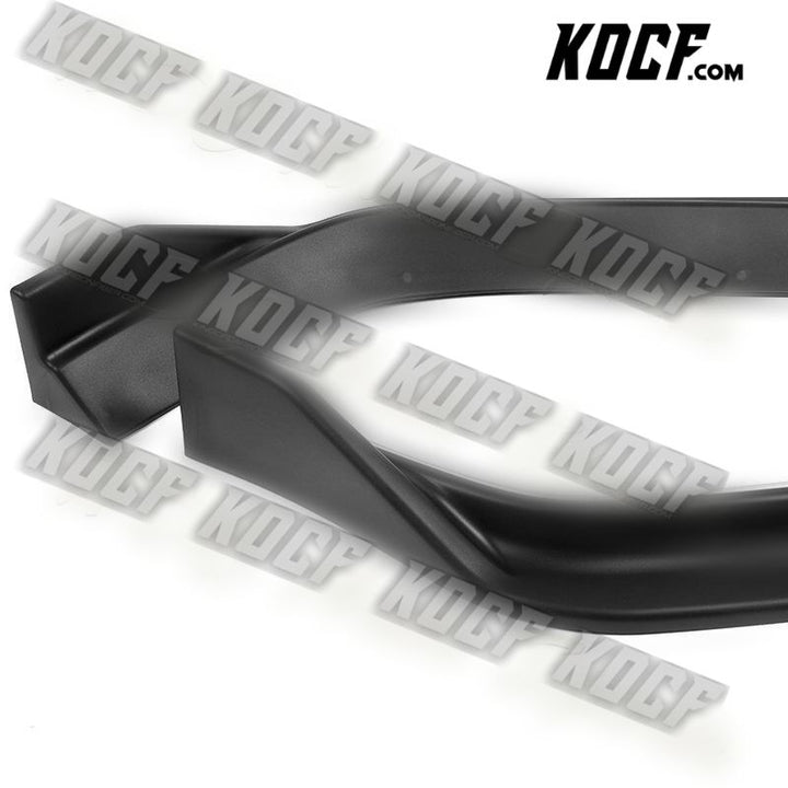 For 2015-2018 Volkswagen Jetta MK6 Matt Black Front Bumper Splitter Spoiler Lip - KOCF.com - Car Parts