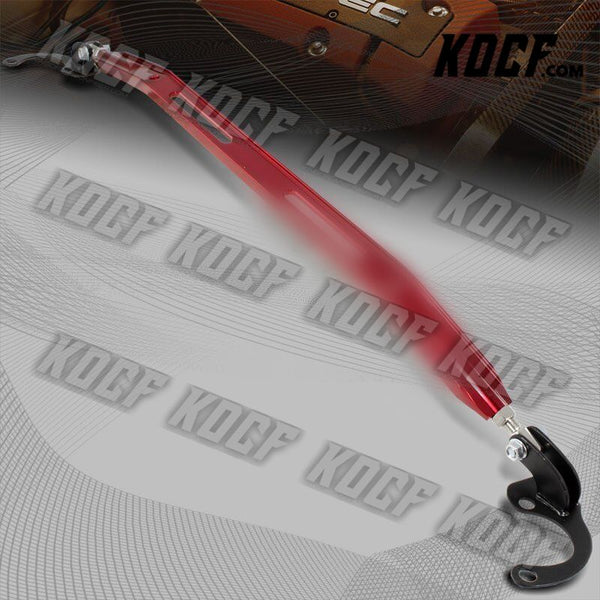 For 1993-1997 Honda Civic Del Sol Front Upper Red Aluminum Tower Strut Bar