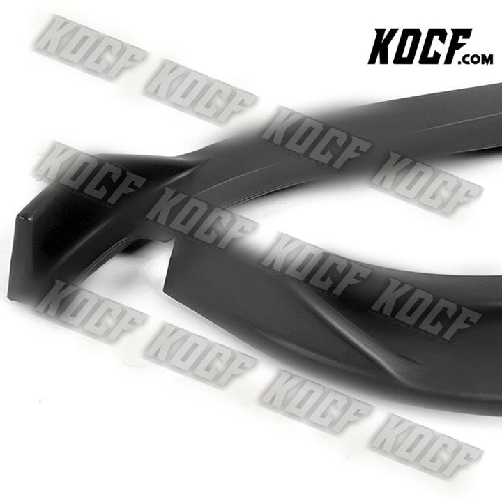 For 2017-2021 Alfa Romeo Giulia Matt Black Front Bumper Body Kit Spoiler Lip 3pc - KOCF.com - Car Parts