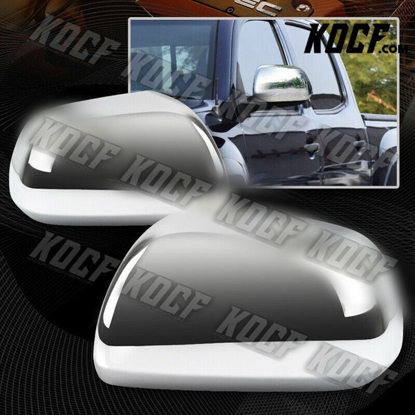 For 2008-2013 Toyota Highlander Chrome ABS Plastic Side Mirror Covers LH+RH 2Pcs - KOCF.com - Car Parts