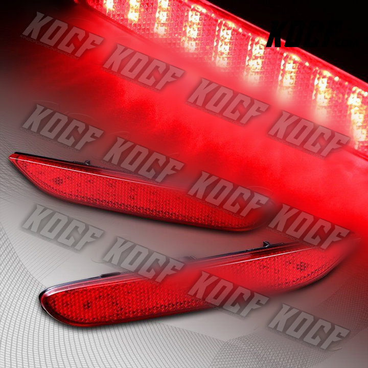 For Nissan Pathfinder/Rogue/Altima Red Lens LED Rear Bumper Stop Brake Lights - KOCF.com - Car Parts