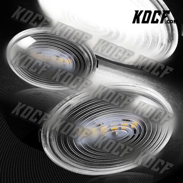 For 2007-2015 Mini Cooper R55 R56 R57 R58 R59 Clear White LED Side Marker Lights - KOCF.com - Car Parts