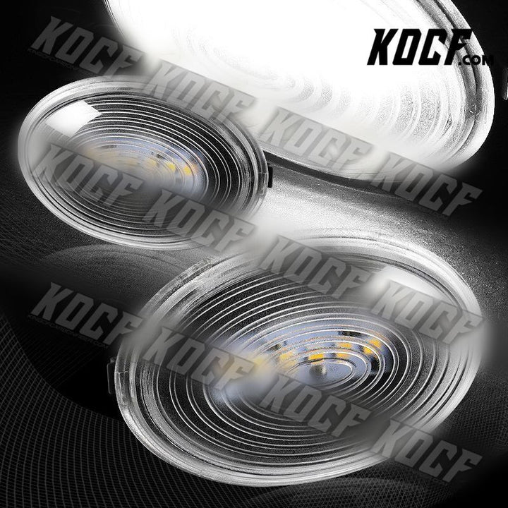 For 2007-2015 Mini Cooper R55 R56 R57 R58 R59 Clear White LED Side Marker Lights - KOCF.com - Car Parts