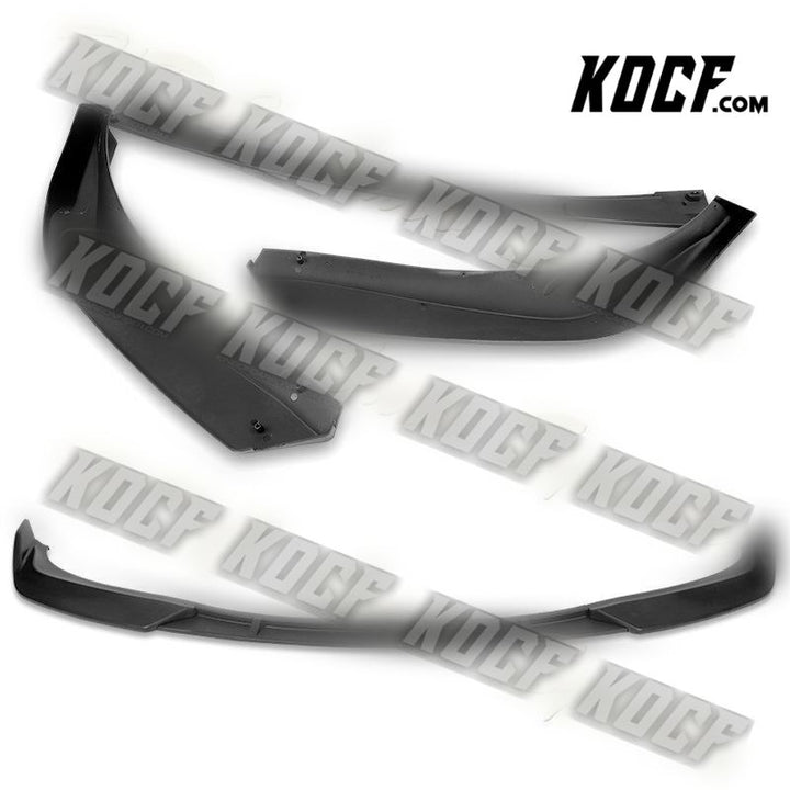 For 2006-2008 Lexus IS250 IS350 STP-Style Matt Black Front Bumper Spoiler Lip - KOCF.com - Car Parts