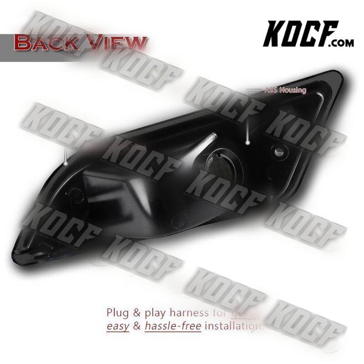 For 2010-2013 Mercedes W212 E-Class Smoked Lens Turn Signal Side Marker Lights - KOCF.com - Car Parts