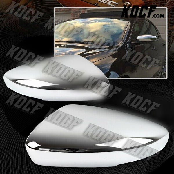 For 2015-2017 Chrysler 200 Chrome ABS Plastic Side Mirror Covers LH+RH 2-Pcs - KOCF.com - Car Parts