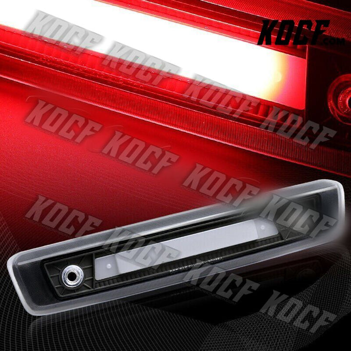 For 06-10 Jeep Commander Black Housing LED Strip 3RD Third Brake Stop Tail Light - KOCF.com - Car Parts