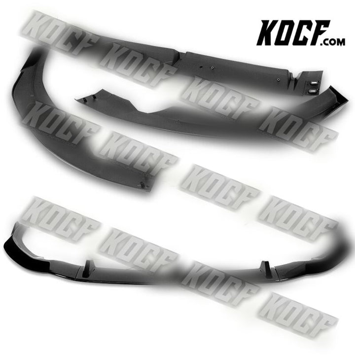 For 2020-2022 Audi A4 S4 B10 S-Line Painted Black Front Bumper Body Spoiler Lip - KOCF.com - Car Parts