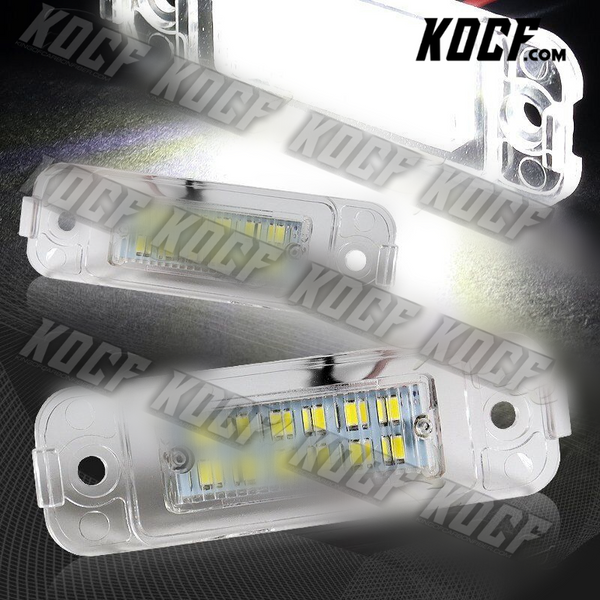 For 1998-2005 Mercedes W163 ML-Class White SMD LED License Plate Lights Lamps - KOCF.com - Car Parts