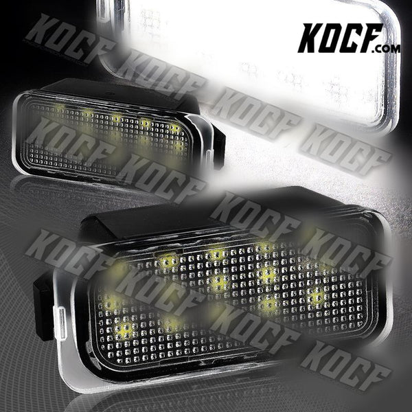 For Jaguar XJ SJR XF XFR XFR-S White 15-SMD LED 6000K License Plate Lights Lamp