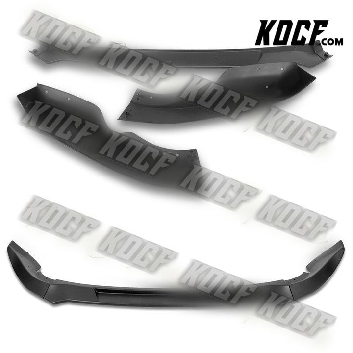 For 2009-2012 Nissan 370Z Z34 CT-Style Black Front Bumper Body Kit Spoiler Lip - KOCF.com - Car Parts