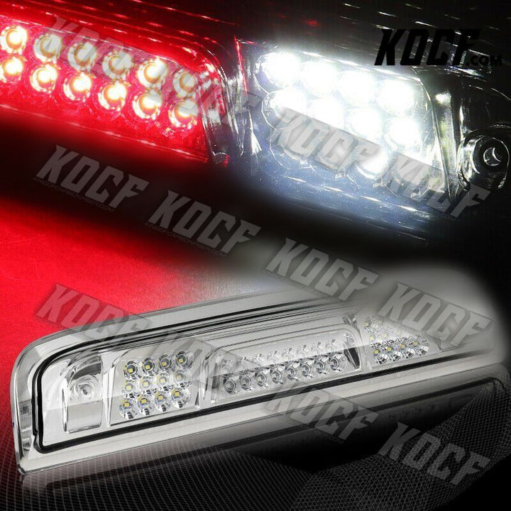 For 15-18 GMC Sierra 2500HD 3500HD Chrome LED 3RD Third Brake Light W/Cargo Lamp - KOCF.com - Car Parts