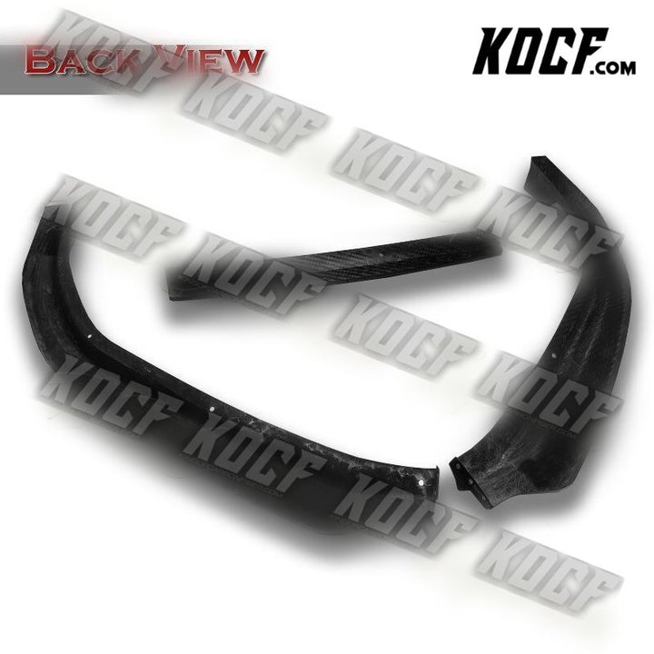 For 2020-2022 BMW 4-Series G22 G23 M-Sport Carbon Fiber Front Bumper Spoiler Lip - KOCF.com - Car Parts