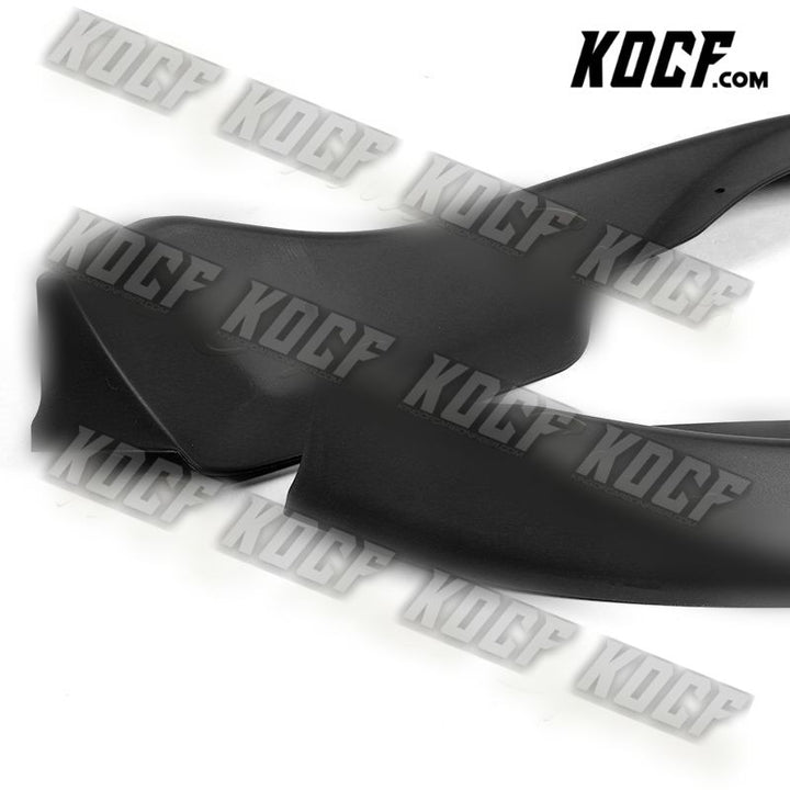 For 2009-2012 Nissan 370Z Z34 CT-Style Black Front Bumper Body Kit Spoiler Lip - KOCF.com - Car Parts