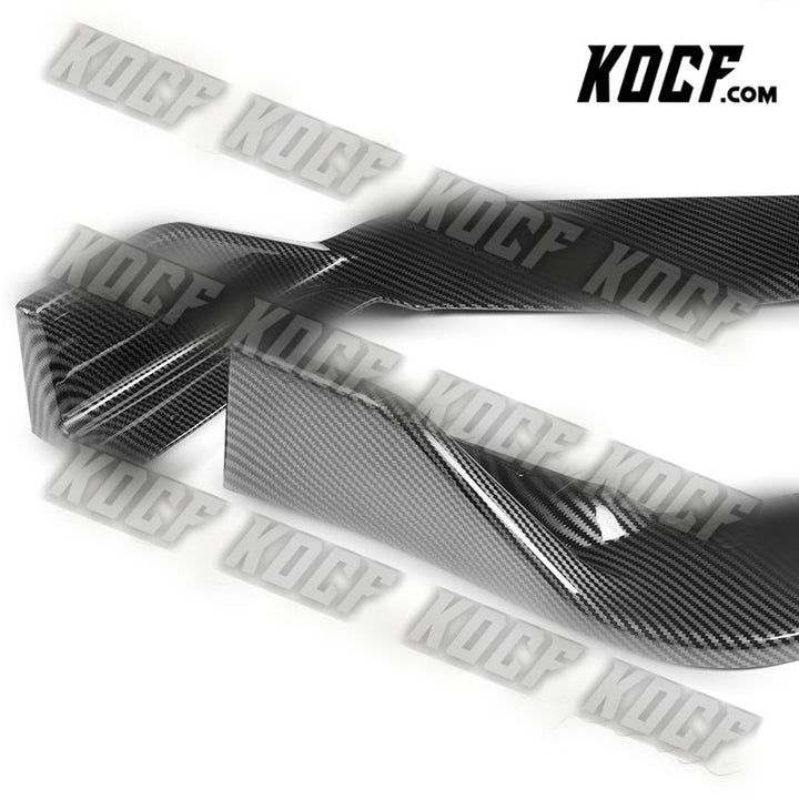 For 17-20 Lexus IS-Series AR-Style Carbon Look Front Bumper Splitter Spoiler Lip - KOCF.com - Car Parts