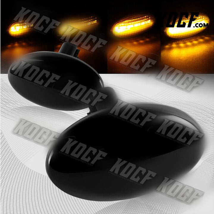 For Subaru Impreza WRX STi Forester Smoke Lens Sequential LED Side Marker Lights - KOCF.com - Car Parts