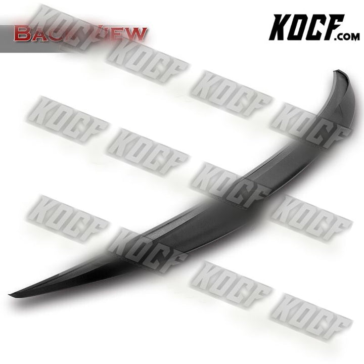 For 2011-2016 BMW 5-Series/M5 F10 F18 W-Power Matt Black Rear Trunk Spoiler Wing - KOCF.com - Car Parts