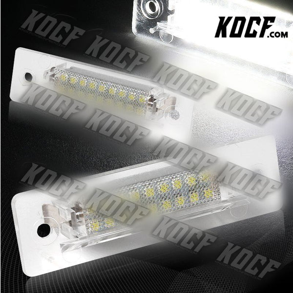 For Porsche 911/986/993/996 Carrera 6000K White 18-SMD LED License Plate Lights - KOCF.com - Car Parts