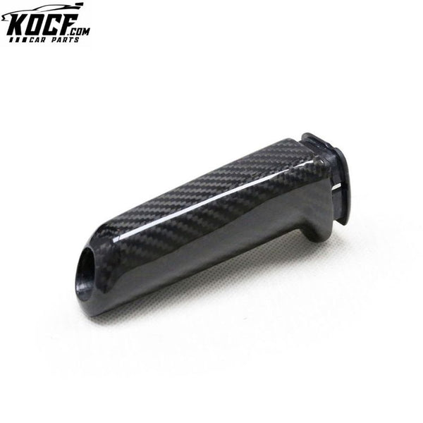 Real Carbon Fiber FOR BMW E36 E46 E90 E92 F30 F32 F80 F82 M3 M4 CARBON FIBER BRAKE HANDLE HANDBRAKE GRIP