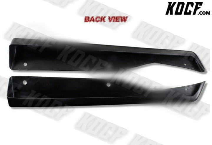 For 2011-2014 Subaru Impreza WRX STI Rear Bumper Lip Aprons Polyurethane 2PCS - KOCF.com - Car Parts