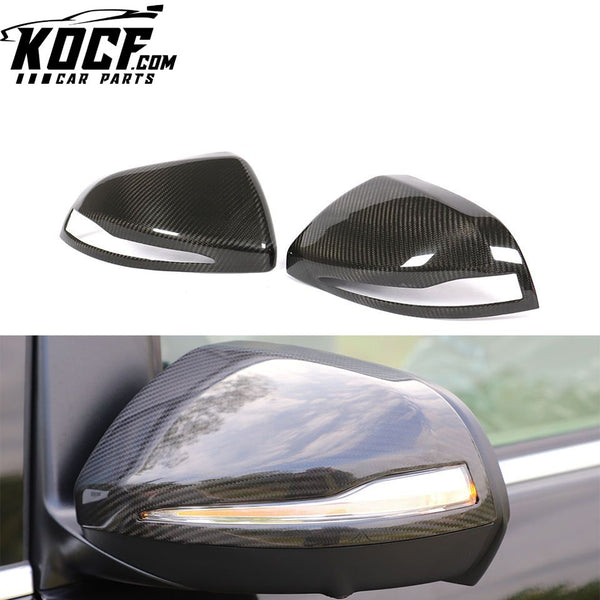 V-Class W447 Dry Carbon Fiber Side Mirror Covers for Mercedes Benz Vito V220 V250 16-18