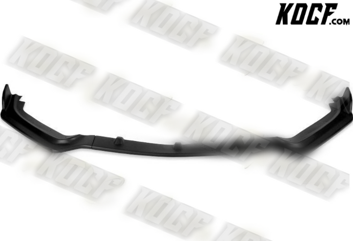 For 17-22 Infiniti Q60 Coupe Black V-Style Front Bumper Splitter Spoiler Lip Kit - KOCF.com - Car Parts