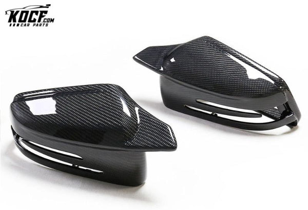 Replacement Carbon Mirrors M-Style For Benz W204 W212 W218 W176 C CLS Class Real Carbon Fiber Side Mirror Cover