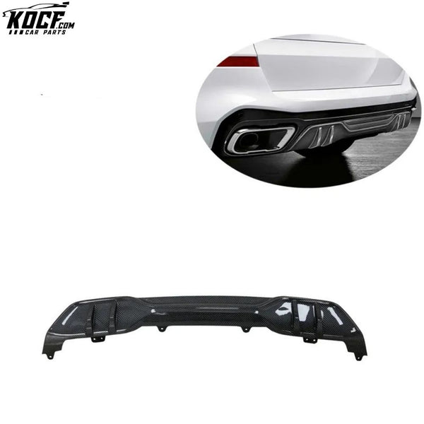 For 2019-21 BMW X5 G05 M sport Mp Style Body kit Carbon Fiber Rear Bumper Spoiler Diffuser Lip