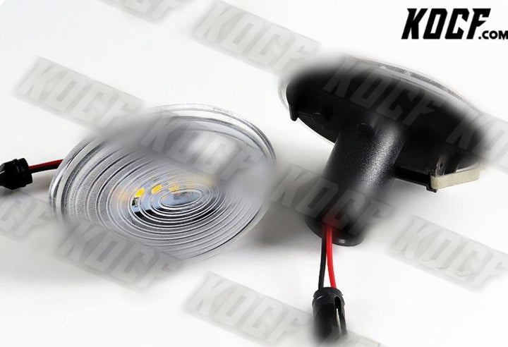 For 2007-2015 Mini Cooper R55 R56 R57 R58 R59 Clear White LED Side Marker Lights - KOCF.com - Car Parts