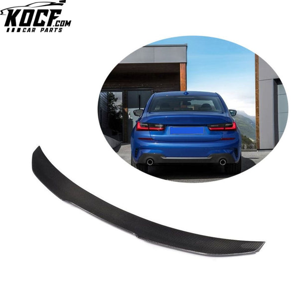 G20 Carbon Auto High Kick Wing Spoiler for BMW G20 330i M340i Sedan 2019-2020