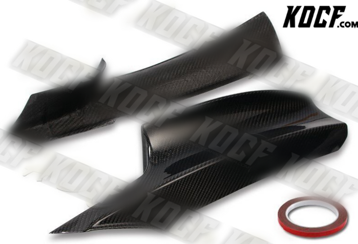 For 2012-2018 BMW 3-Series M-Sport Real Carbon Front Bumper Splitter Spoiler Lip - KOCF.com - Car Parts