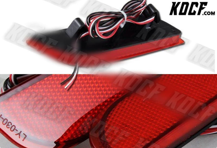 For 2008-2014 Subaru Impreza WRX STI SMD LED Rear Bumper Stop Brake Lights Lamp - KOCF.com - Car Parts