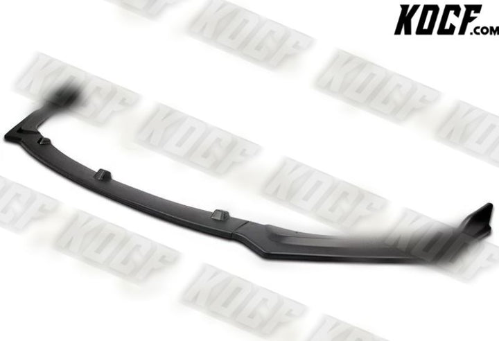 For 18-21 Infiniti Q50 Premium Unpainted Black Front Bumper Body Kit Lip 3PCS - KOCF.com - Car Parts