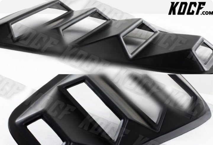 For 05-14 Ford Mustang 1/4 Quarter ABS Side Window Louvers Scoop Cover Vent Trim - KOCF.com - Car Parts