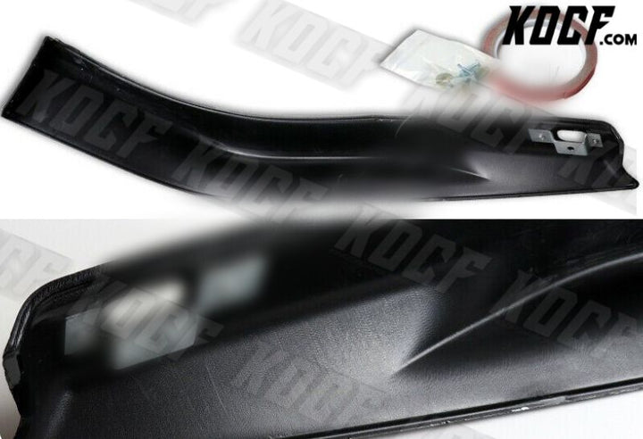 For 13-15 Honda Accord Sedan HFP-Style Black Polyurethane Front Bumper Lip 2pc - KOCF.com - Car Parts