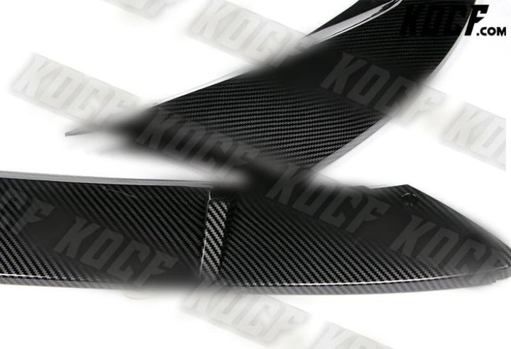 For 19-21 BMW G20 G28 M-Sport M340i Carbon Look Front Bumper Body Kit Lip 3PCS - KOCF.com - Car Parts