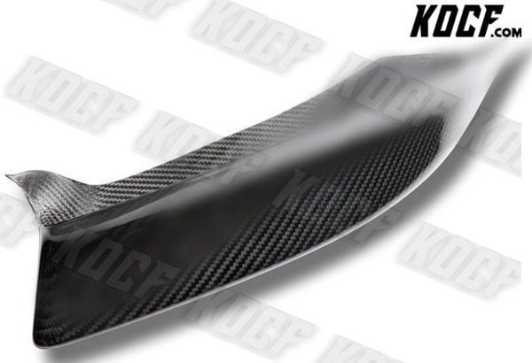 For 1999-2006 BMW E46 M3 CSL-Style Real Carbon Front Bumper Splitter Spoiler Lip