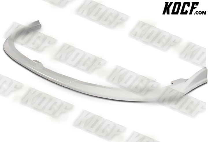 For 08-10 Subaru Impreza WRX STi CS2-Style Painted White Front Bumper Body Lip - KOCF.com - Car Parts