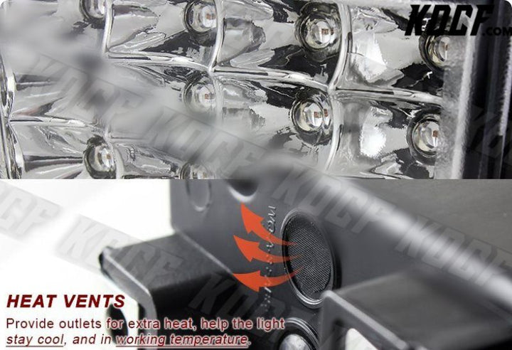 For 2011-2020 Subaru Impreza WRX STI Clear F1 Style Red LED Rear 3rd Brake Light - KOCF.com - Car Parts