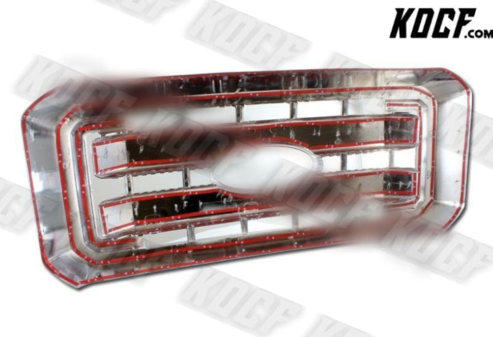 For 11-16 F250 F350 F450 F550 Super Duty 1-Piece Chrome Grill Full Overlay Cover - KOCF.com - Car Parts