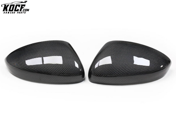 Real Carbon Fiber Mirror Cover For Honda Accord X W/O LED Light Side View Cover Add on style