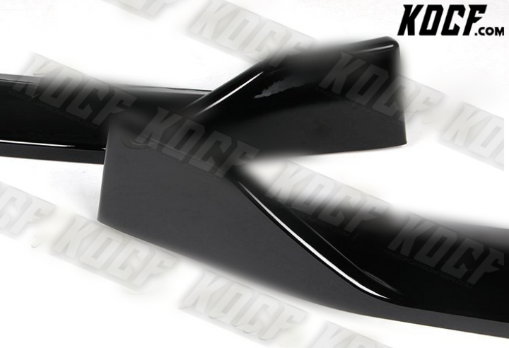 For 17-18 Ford Fusion/Mondeo Painted Black Front Bumper Spoiler Body Lip Kit - KOCF.com - Car Parts