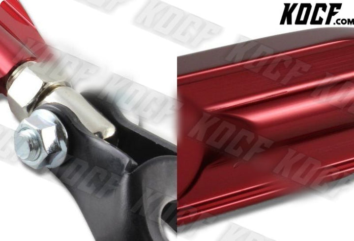 For 2000-2004 Ford Focus Red CNC Aluminum Rear Lower Strut Bar Brace Tie Bar - KOCF.com - Car Parts