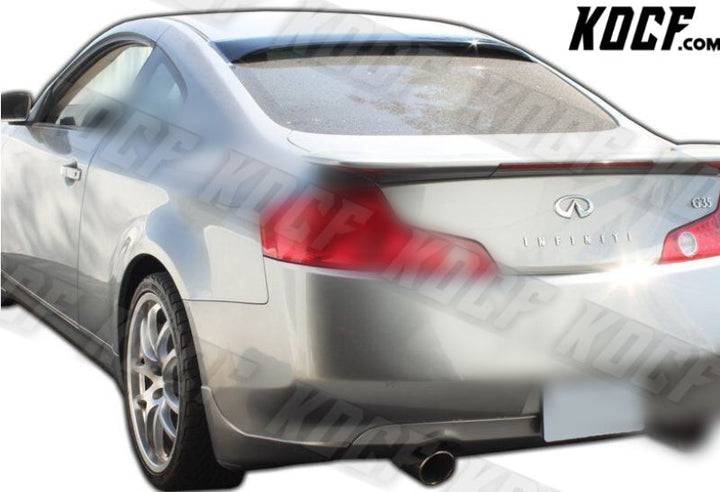 For 2003-2007 Infiniti G35 2 Door Coupe Acrylic Rear Window Roof Visor Spoiler - KOCF.com - Car Parts